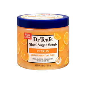 Dr Teal's Shea Sugar Body Scrub Citrus Essential Oils - 538g