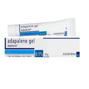 Adaferin Adapalene Gel 0.1% Acne Treatment 15g