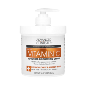 Advanced Clinicals Vitamin C Advanced Brightening Cream 454g